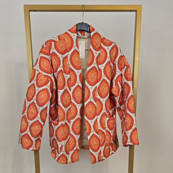 Gewatteerde Kimono jas (beschikbaar in diverse kleuren) - Afbeelding 4