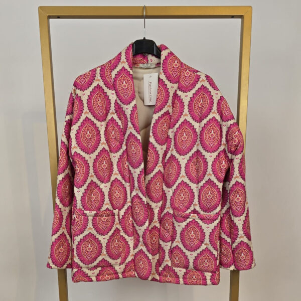 Gewatteerde Kimono jas (beschikbaar in diverse kleuren) - Afbeelding 5
