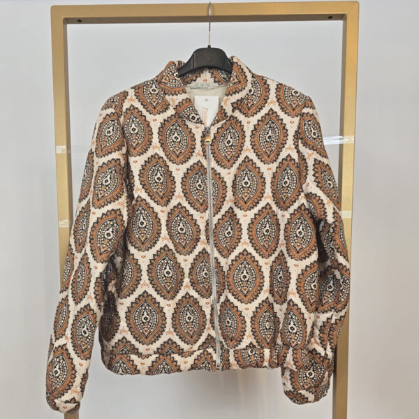 Gewatteerde Bomber jas met rits (beschikbaar in diverse kleuren) - Afbeelding 3