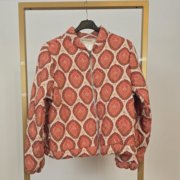 Gewatteerde Bomber jas met rits (beschikbaar in diverse kleuren) - Afbeelding 5