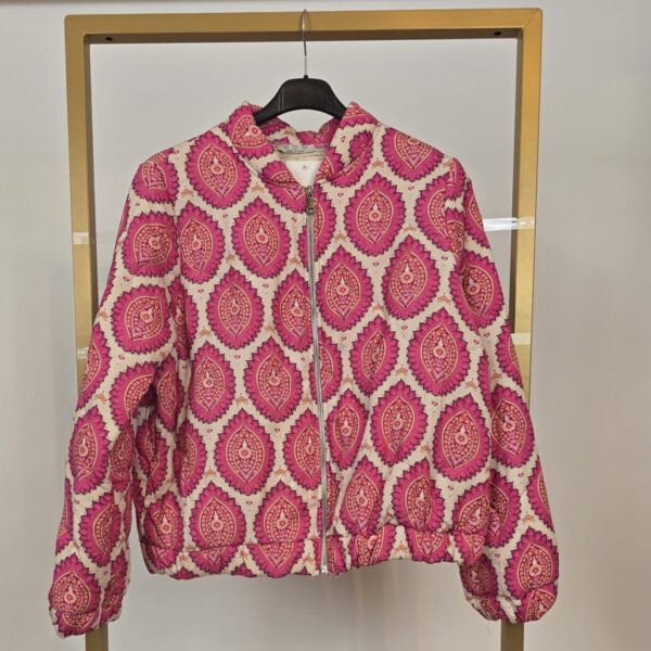 Gewatteerde Bomber jas met rits (beschikbaar in diverse kleuren) - Afbeelding 6