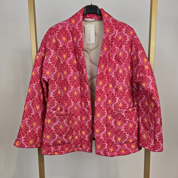 Gewatteerde kimono jas schelp (beschikbaar in diverse kleuren)