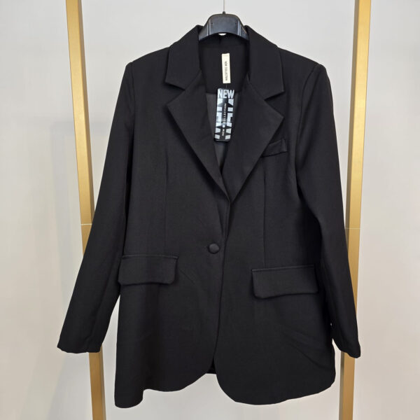Oversized blazer basic (beschikbaar in diverse kleuren) - Afbeelding 2