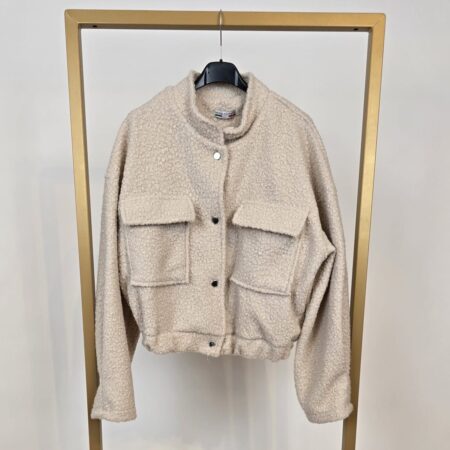 Teddy bomber jas (beschikbaar in diverse kleuren)