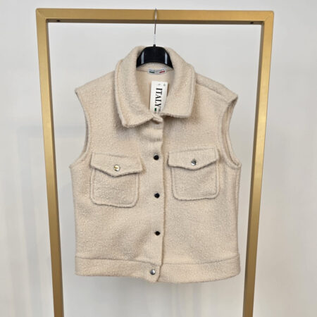 Teddy gilet (beschikbaar in diverse kleuren)