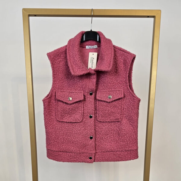 Teddy gilet (beschikbaar in diverse kleuren) - Afbeelding 5