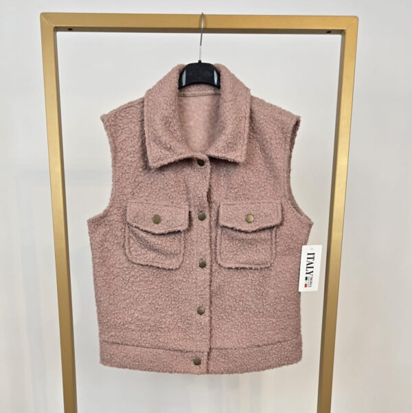 Teddy gilet (beschikbaar in diverse kleuren) - Afbeelding 6